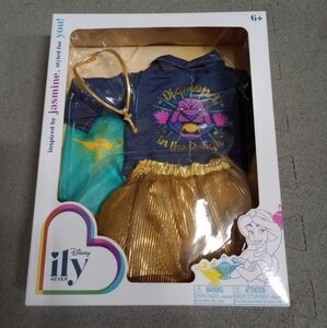 New Disney ILY 4Ever 18" Doll Outfit Inspired by Jasmine